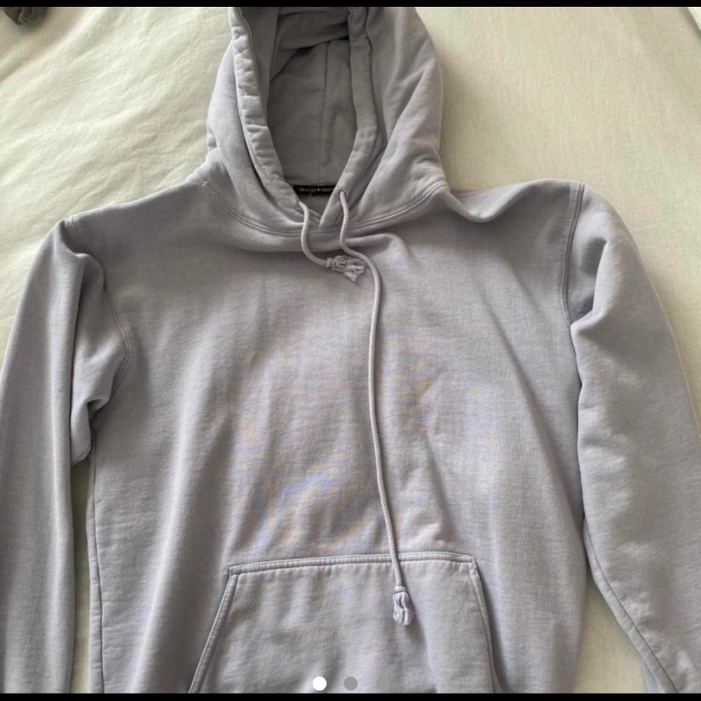 Brandy Melville Lavender Gray Hoodie